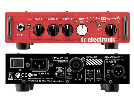 Усилитель для бас-гитар TC ELECTRONIC BH250 - 119589 за 0 грн. | 4Club