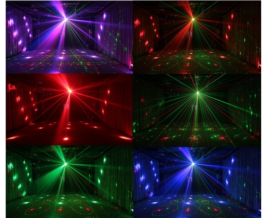 Световой LED прибор New Light VS-59 LASER DERBY