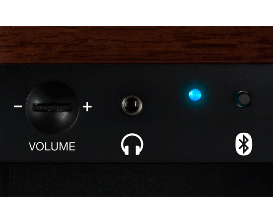 Проигрыватель виниловых дисков c Bluetooth интерфейсом AKAI BT500 WALNUT