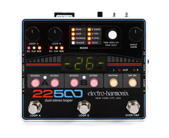 Гитарная педаль Electro-harmonix 22500 Dual Looper - 119982 за 0 грн. | 4Club