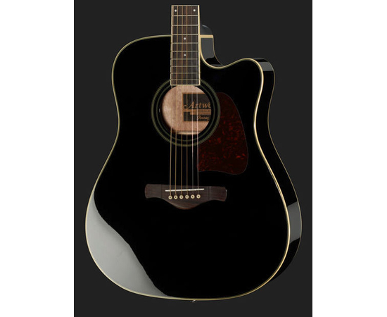 Электроакустическая гитара IBANEZ AW70ECE BK
