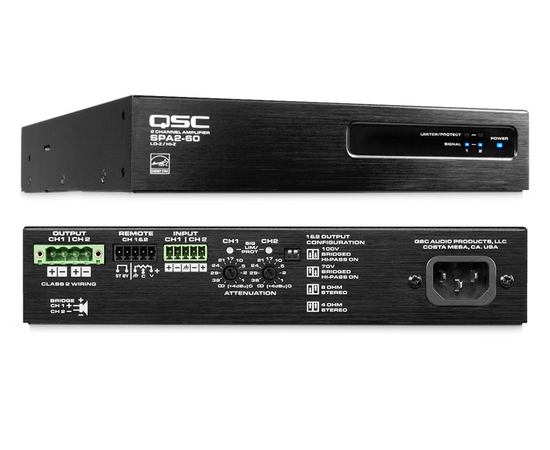 Усилитель мощности QSC SPA-2 - 120161 за 0 грн. | 4Club