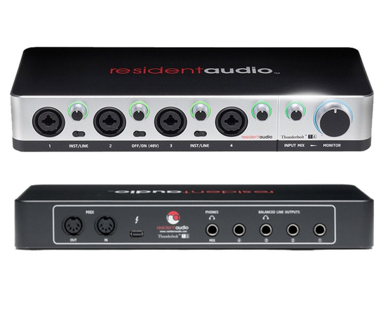 Аудиоинтерфейс Resident Audio Thunderbolt T4