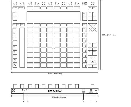 MIDI-контроллер Ableton Push 2