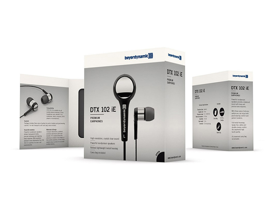 Наушники Beyerdynamic DTX 102 iE black/silver