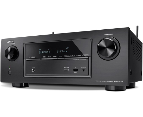 Аудио видео ресивер Denon AVR-X3200W BK