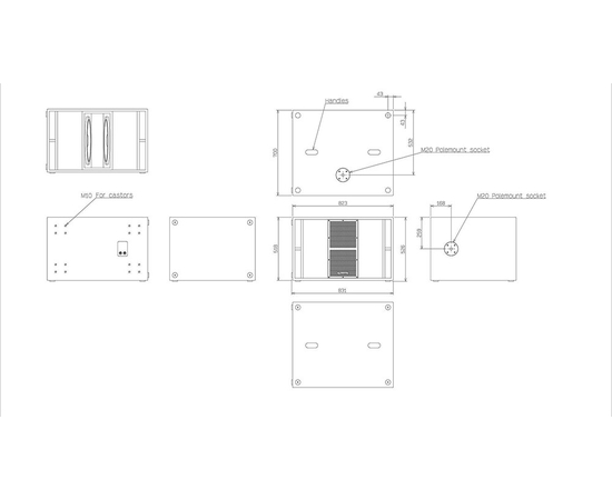 Сабвуфер Pioneer XY-215S