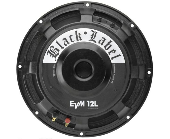 Гитарный динамик Electro-Voice EVM-12L Blk Lbl 8