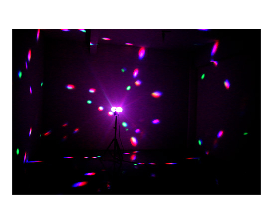 Эффект диско-бар 2 вращающихся шара IBIZA TWIN-ROTOLED