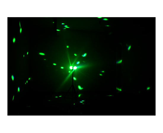 Эффект диско-бар 2 вращающихся шара IBIZA TWIN-ROTOLED