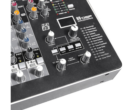 Аналоговый микшерный пульт BST LAB8DSP