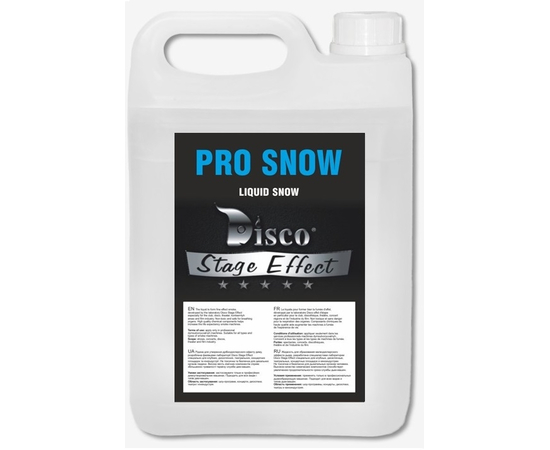 Жидкость для снега Disco Effect D-PrS Pro Snow, 5 л - 122205 за 338 грн. | 4Club