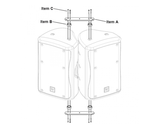 Кронштейн Electro-Voice CB-5W - 122214 за 19627 грн. | 4Club