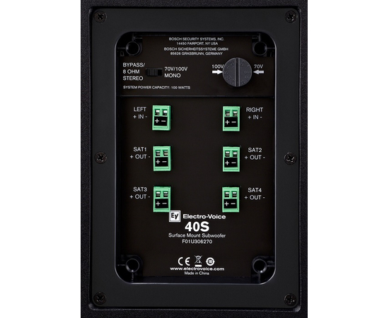 Настенный сабвуфер Electro-Voice EVID-40S