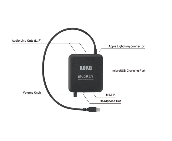MIDI-интерфейс KORG PLUGKEY-BK 100019048000