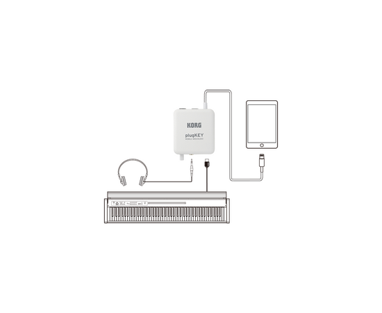 MIDI-интерфейс KORG PLUGKEY-WH 100019049000