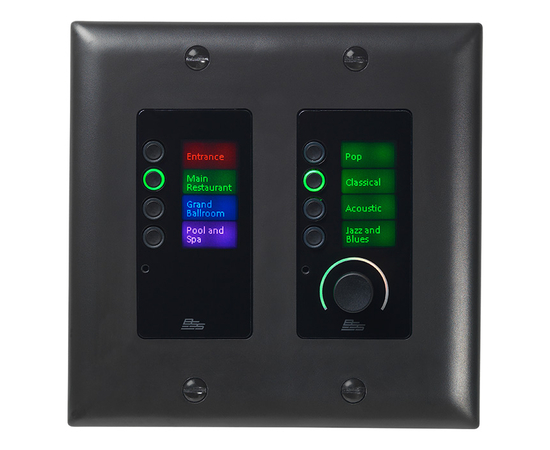 Ethernet настенный контроллер BSS EC-8BV-BLK-US