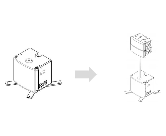 ​Подставка для элементов массива dB Technologies DGS-MS12 - 122395 за 0 грн. | 4Club