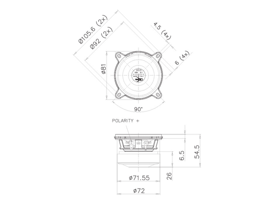 НЧ-динамик FaitalPRO 3FE25
