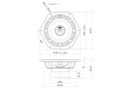 НЧ-динамик FaitalPRO 6FE100