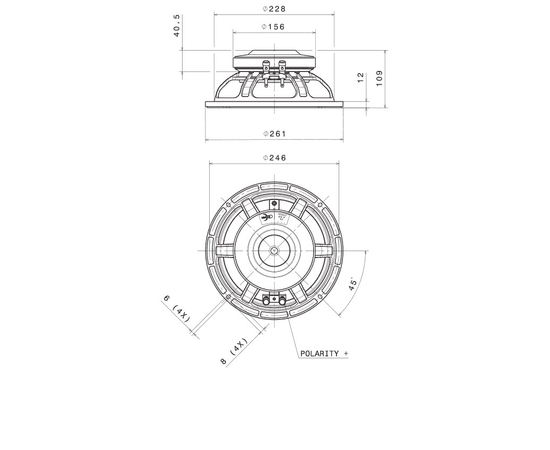 НЧ-динамик FaitalPRO 10PR310