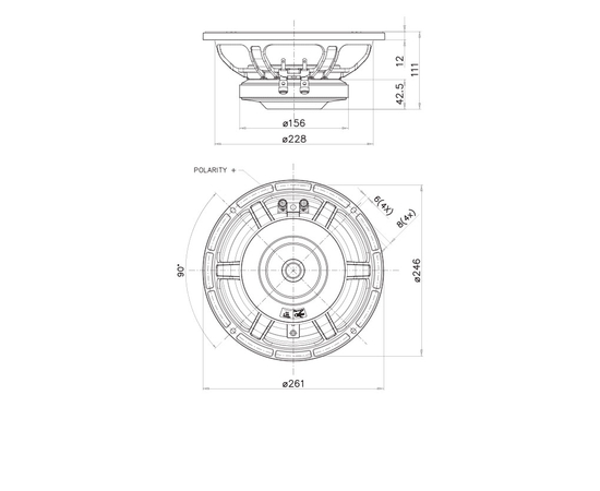 НЧ-динамик FaitalPRO 10PR330