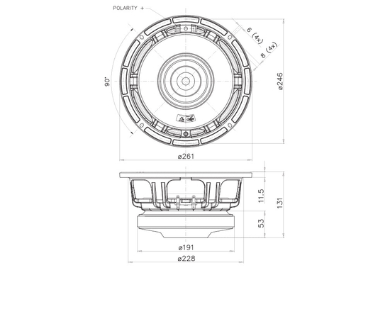 НЧ-динамик FaitalPRO 10PR410