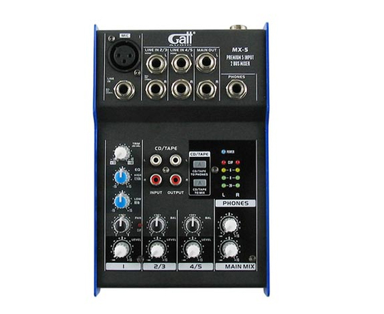 Микшерный пульт Gatt Audio MX-5