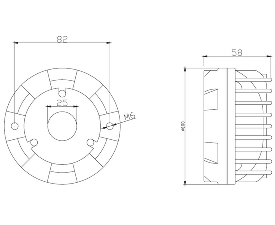 Высокочастотный компрессионный неодимовый драйвер A&D D44E