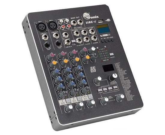 Микшерный пульт MixMaster LIKE-4 USB - 123488 за 4830 грн. | 4Club