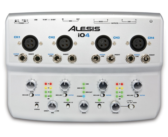 Аудиоинтерфейс Alesis IO4X220
