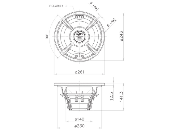 НЧ-динамик FaitalPRO 10FH500