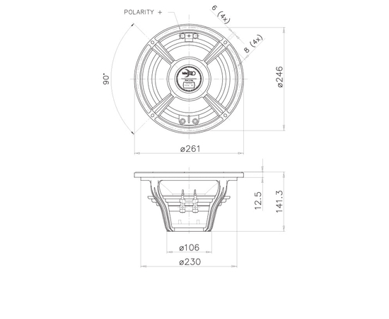 НЧ-динамик FaitalPRO 10FH520