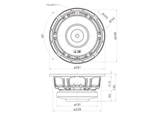 НЧ-динамик FaitalPRO 10FH530