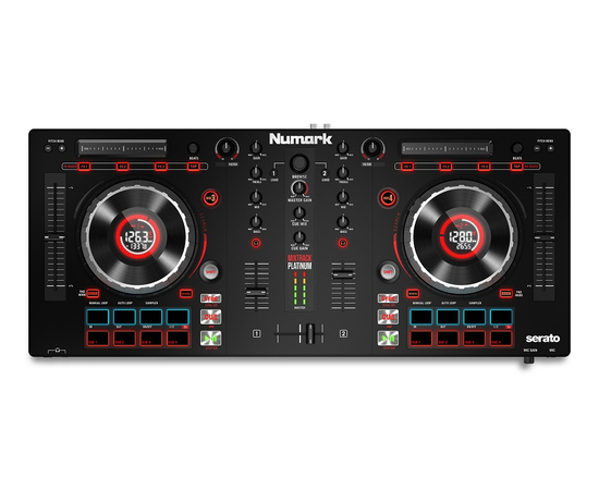 DJ контроллер NUMARK MIXTRACKPLATINUM