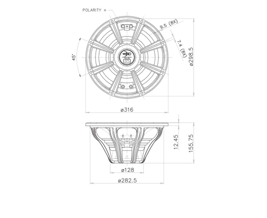 НЧ-динамик FaitalPRO 12FH520