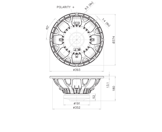НЧ-динамик FaitalPRO 15FH530