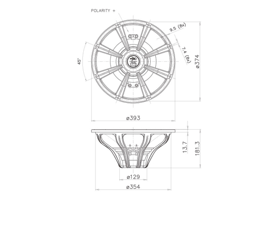 НЧ-динамик FaitalPRO 15HP1020