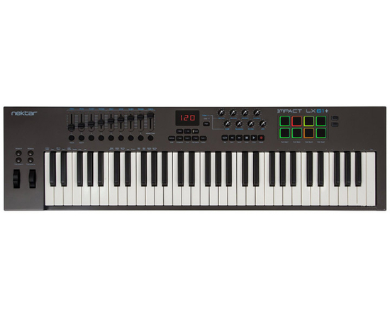 MIDI-клавиатура Nektar Impact LX61+ - 124499 за 12150 грн. | 4Club