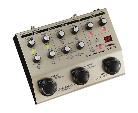 Вокальный процессор BOSS VE8