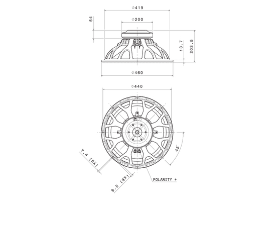 НЧ-динамик FaitalPRO 18HP1010