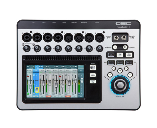 Микшерный пульт QSC TouchMix-8 - 124635 за 0 грн. | 4Club