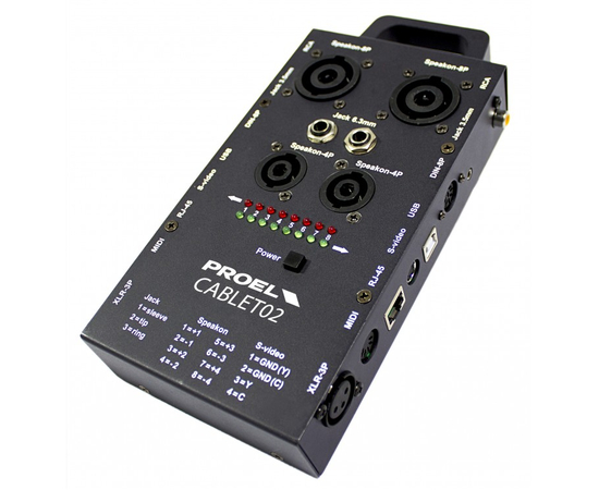 Кабельный тестер PROEL CABLET02 - 125045 за 0 грн. | 4Club