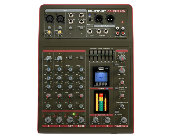 Микшерный пульт Phonic CELEUS 200 - 125218 за 0 грн. | 4Club