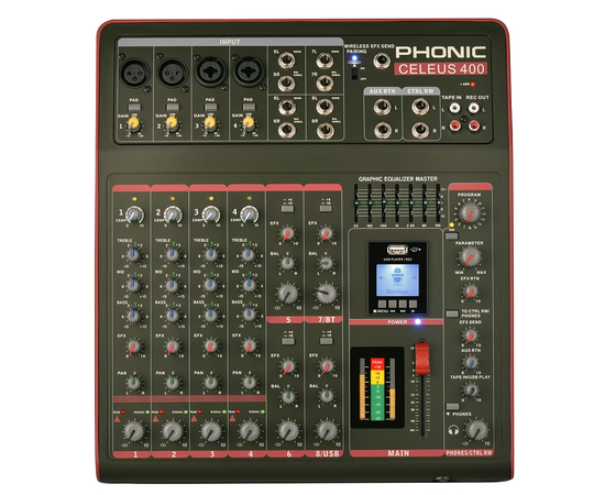 Микшерный пульт Phonic CELEUS 400 - 125216 за 0 грн. | 4Club