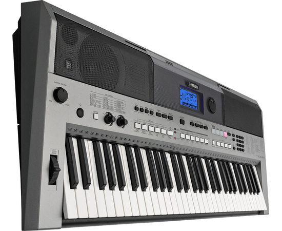Синтезатор YAMAHA PSR-E443 (+блок питания+стойка+педаль сустейн)