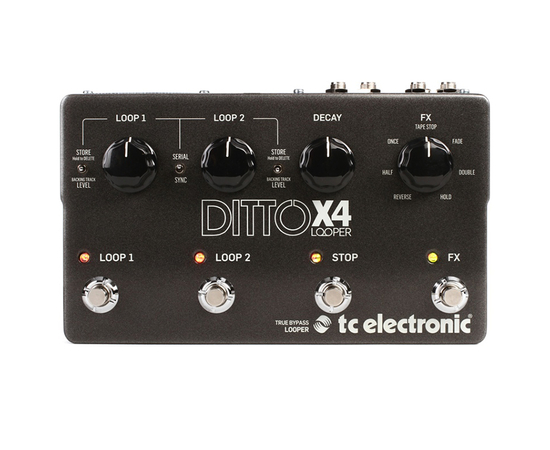 Гитарная педаль TC ELECTRONIC Ditto X4 Looper