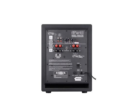 Сабвуфер APART SUBA165-BL