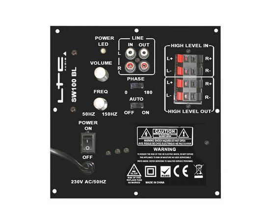 Сабвуфер LTC SW100BL