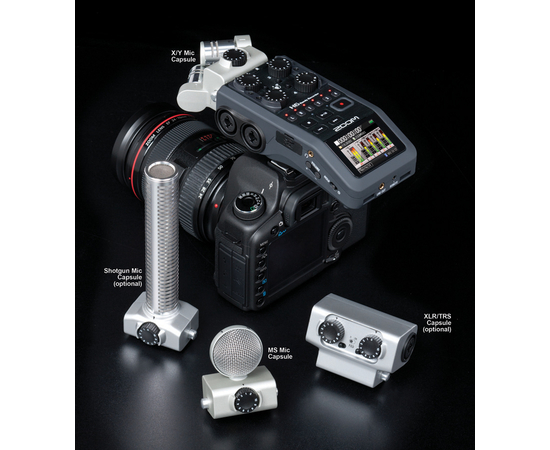 Компактный рекордер Zoom H6